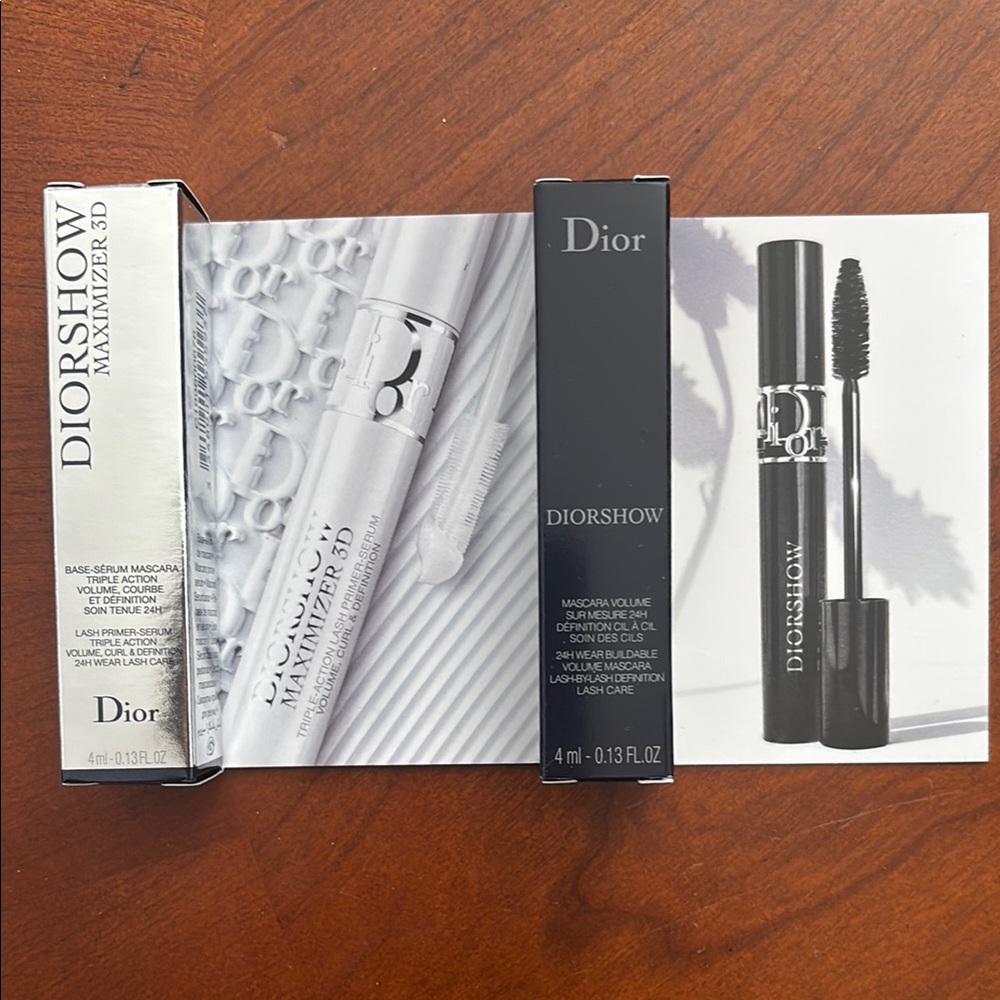 Dior Black Mascara Set with Silver Accents - Picture 3 of 7